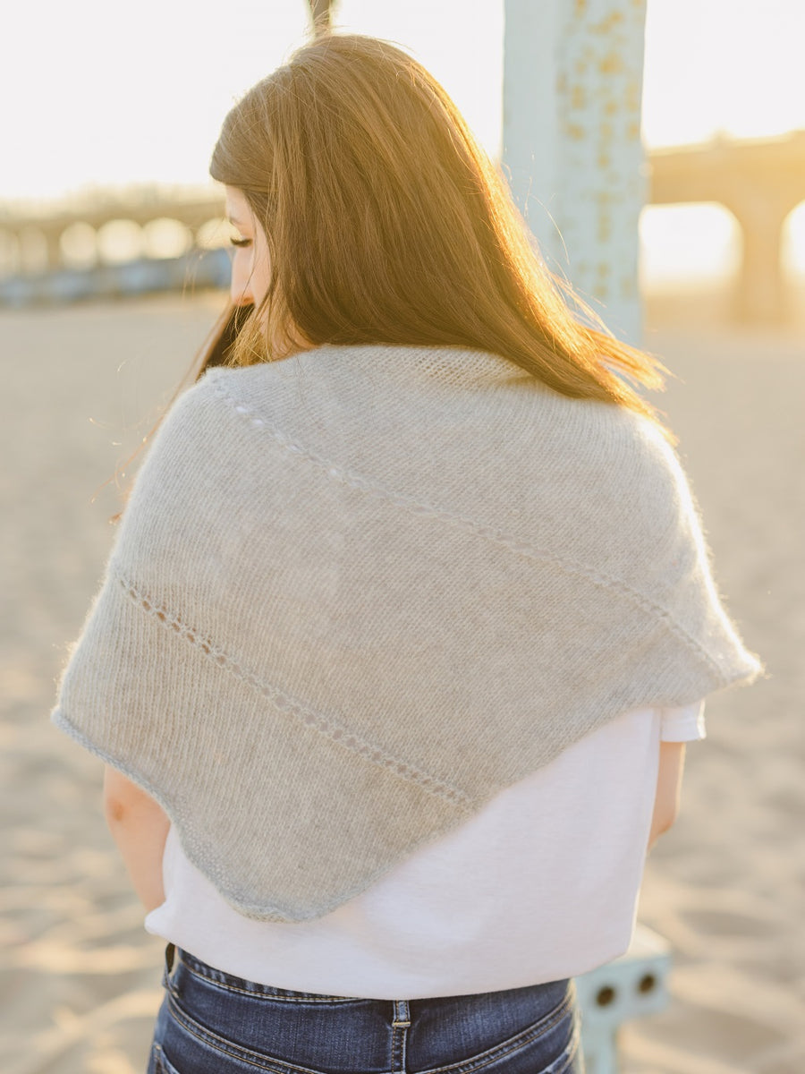 Dangling Fluffy Shawl Kit– Jennifer Knits