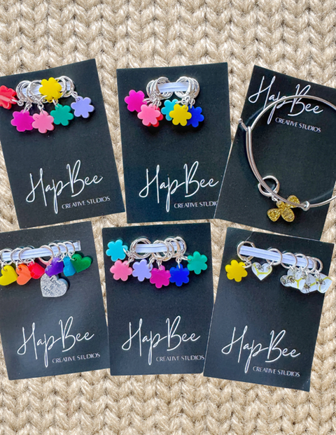 HapBee Handmade Stitch Markers