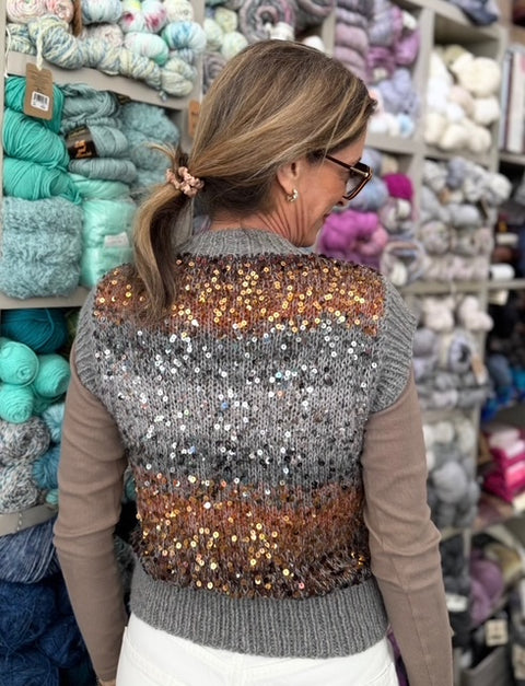 The Nancy Sequin Pullover Vest Kit