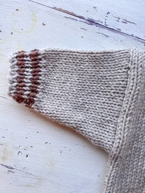 Baby and Child DK Weight Cardigan and Hat Pattern