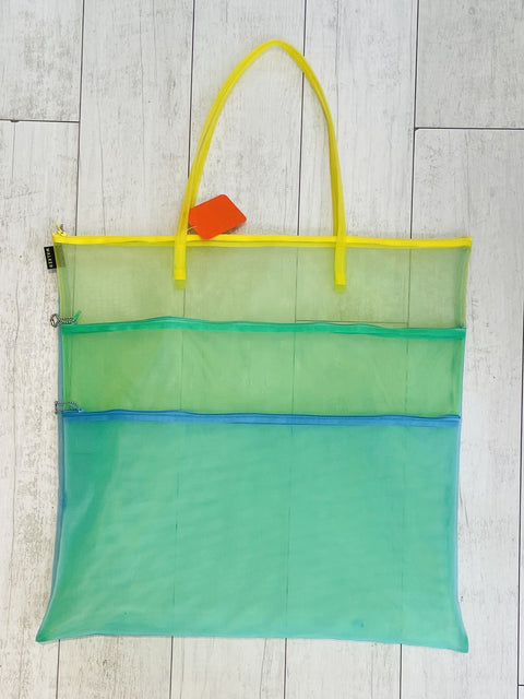 Walker Triple Zip Tote with Handles