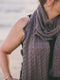 Lorelie Ruffle and Cable Scarf Kit