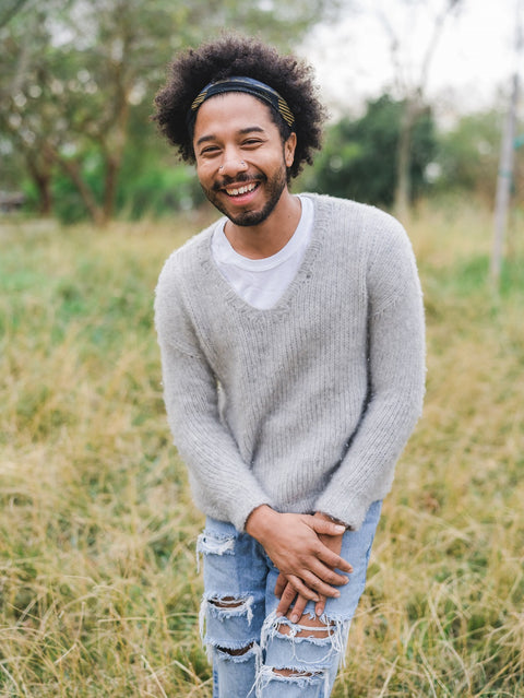 Lang Cashmere Light V Neck Pullover Kit