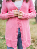 Pretty in Pink Cashmere Cardigan Kit