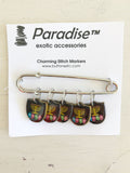 Paradise Charming Stitch Markers