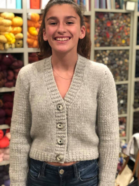 Cozy Cardi Kit in Cashmere Light