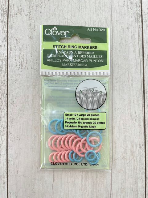 Clover Hard Stitch Ring Markers
